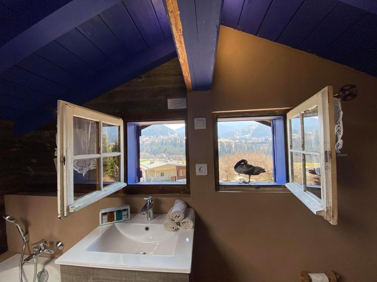 Micro-Lodge, Le Petit Nid D'Amour Montriond Exterior foto