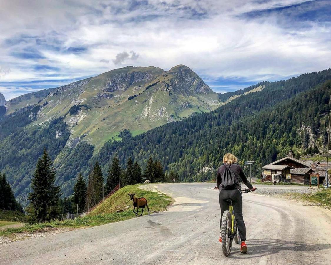 Micro-Lodge, Le Petit Nid D'Amour Montriond Exterior foto