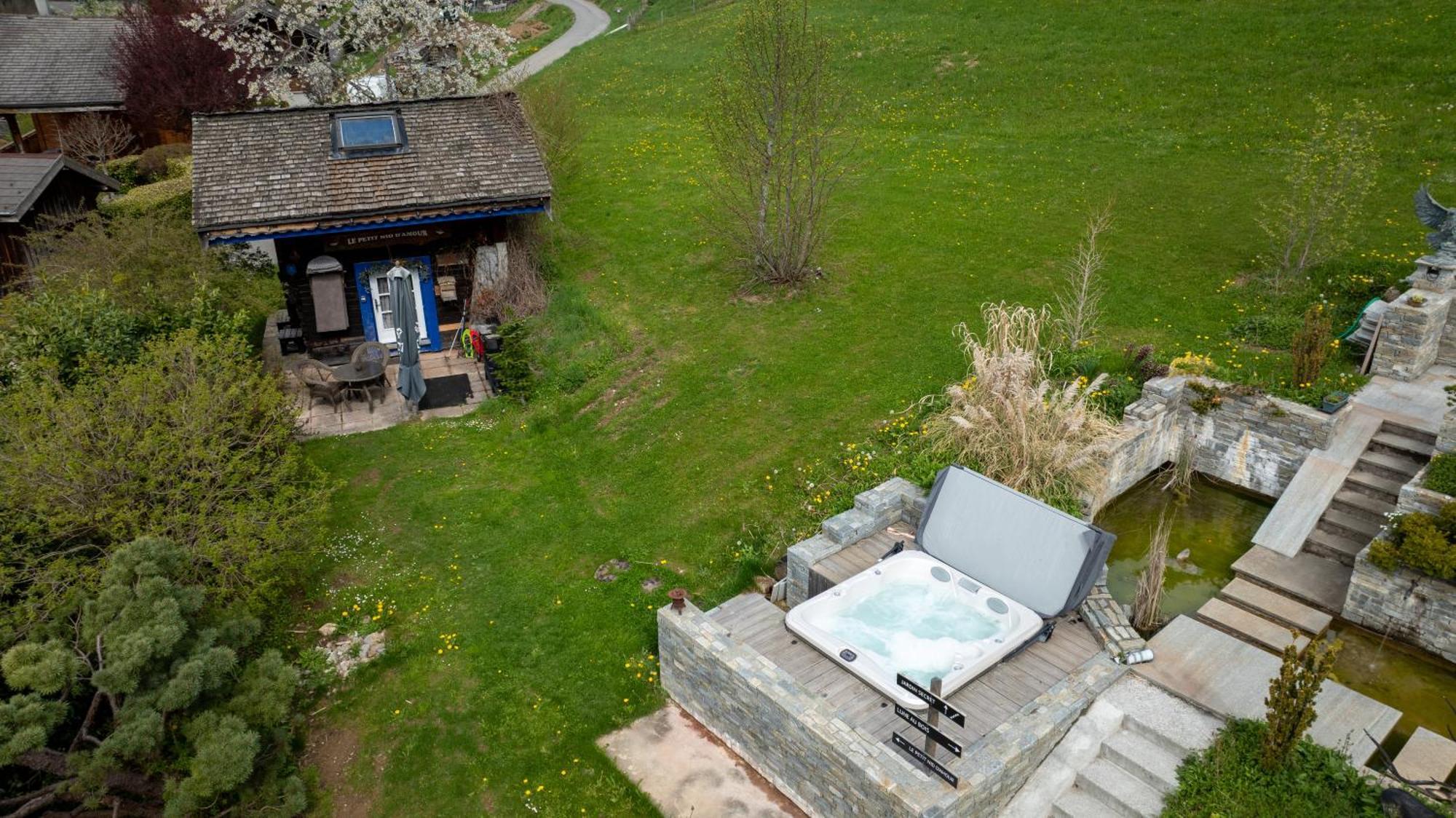 Micro-Lodge, Le Petit Nid D'Amour Montriond Exterior foto
