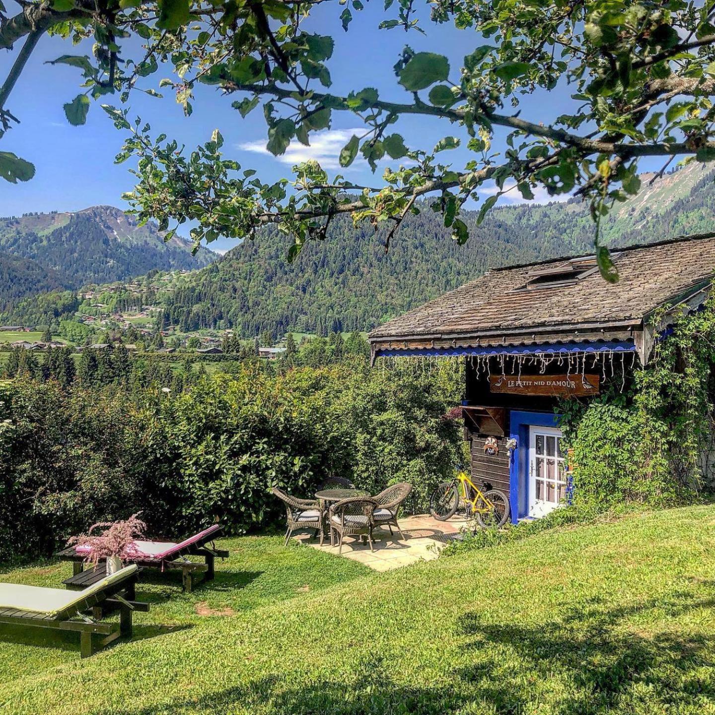 Micro-Lodge, Le Petit Nid D'Amour Montriond Exterior foto